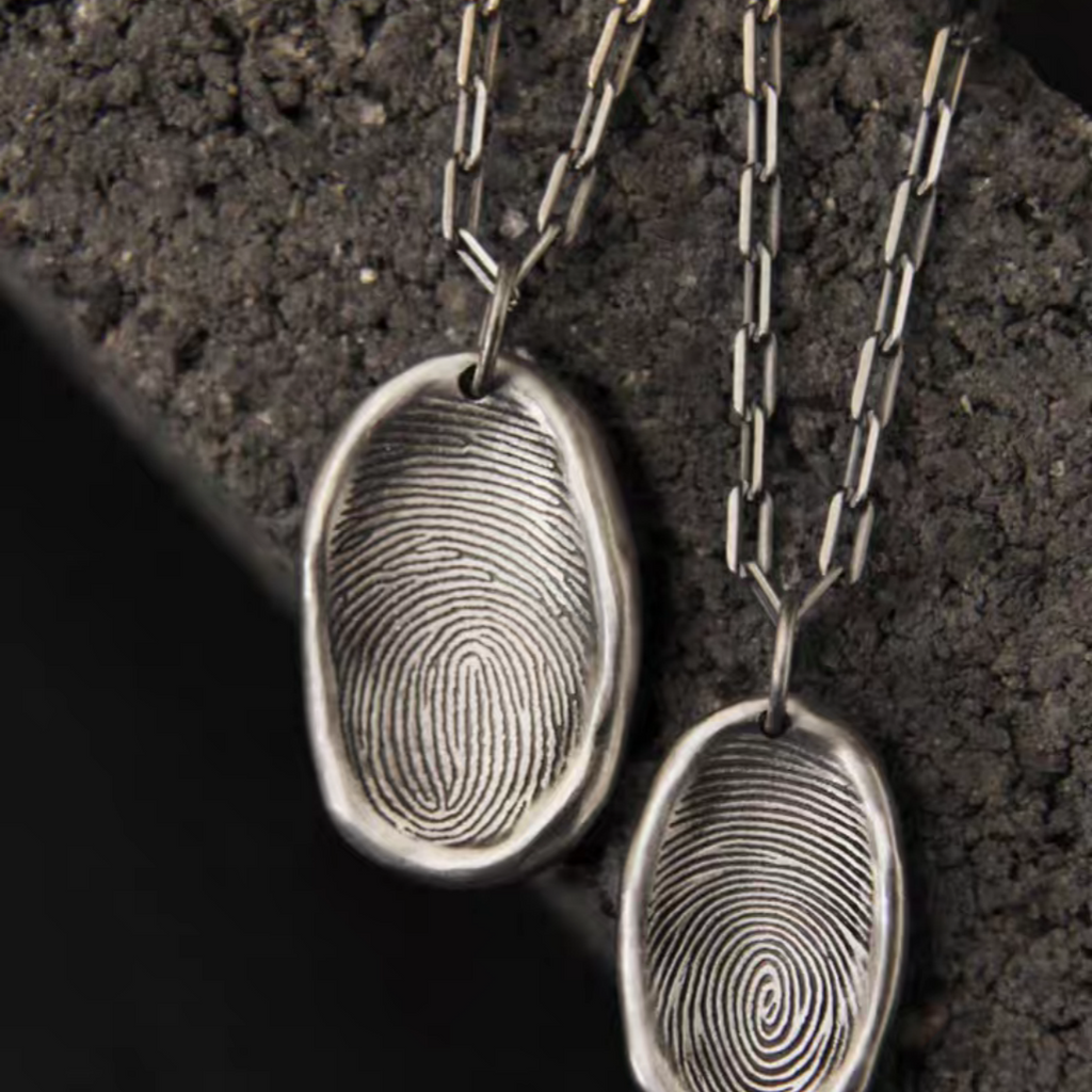 #311 Customized Fingerprint Necklace