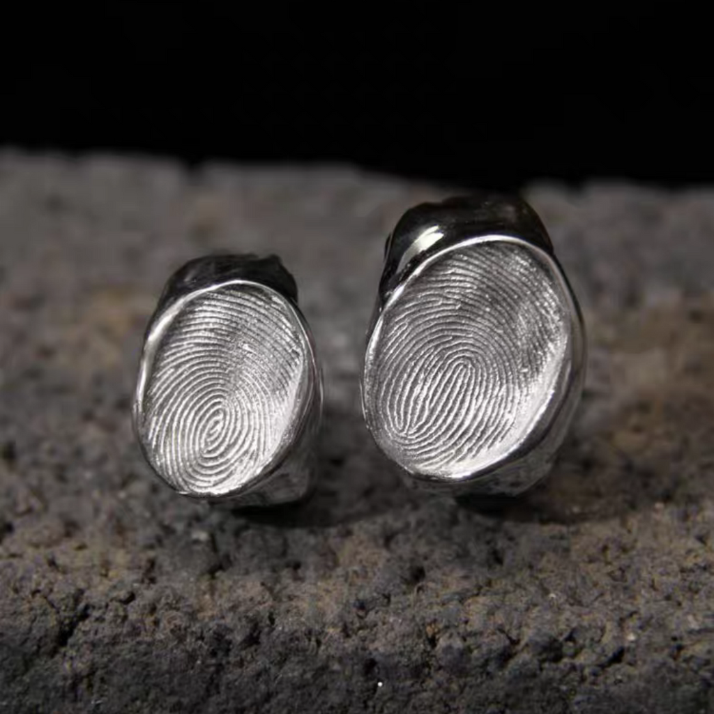 #312 Customed Fingerprint Ring