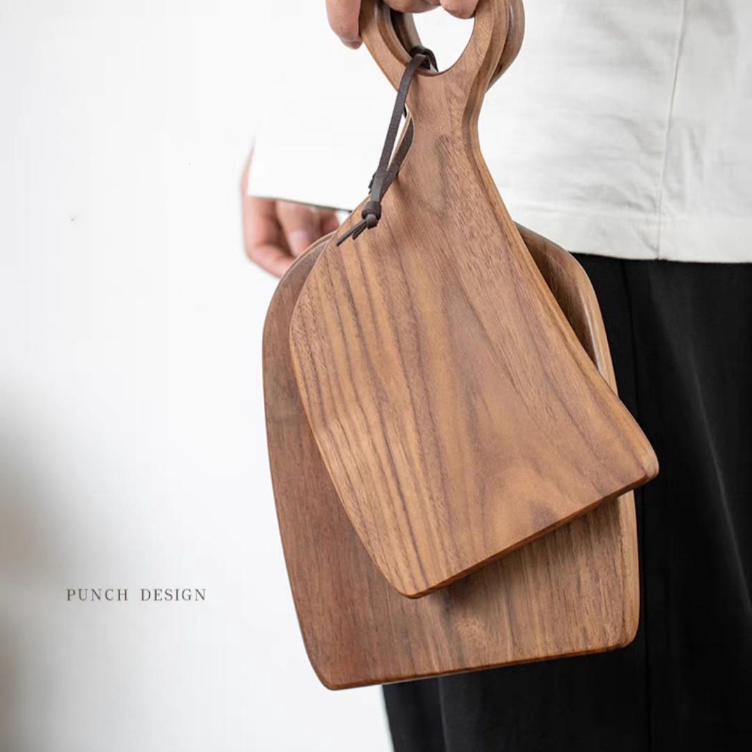 #063 Lovers Nestled Cutting Boards Walnut Charcuterie Boards