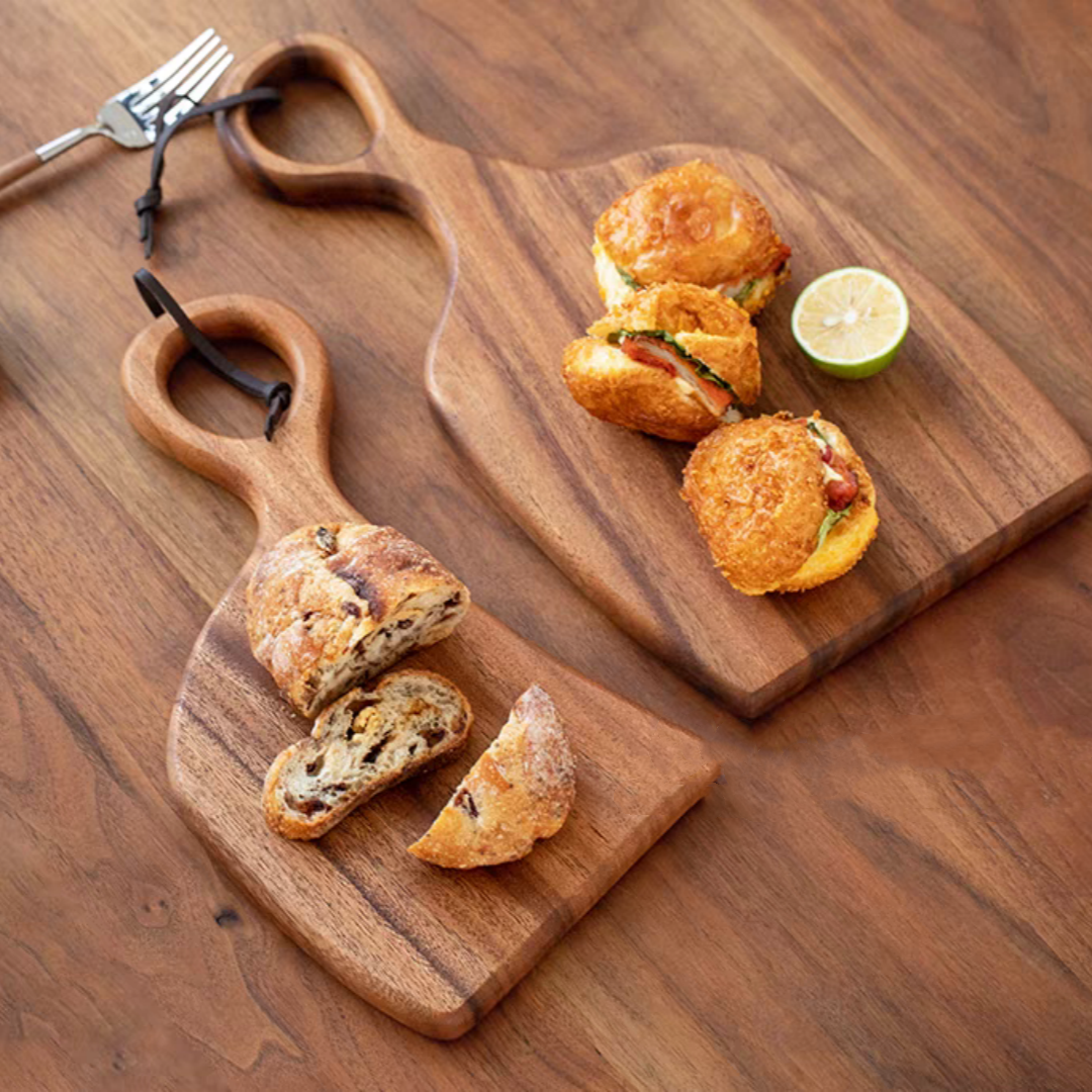 #063 Lovers Nestled Cutting Boards Walnut Charcuterie Boards