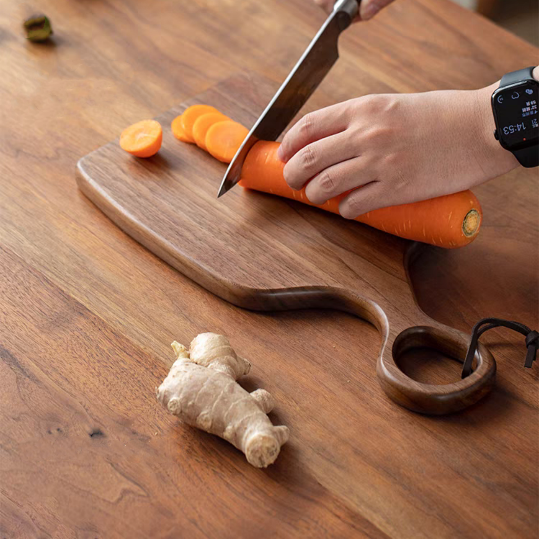 #063 Lovers Nestled Cutting Boards Walnut Charcuterie Boards