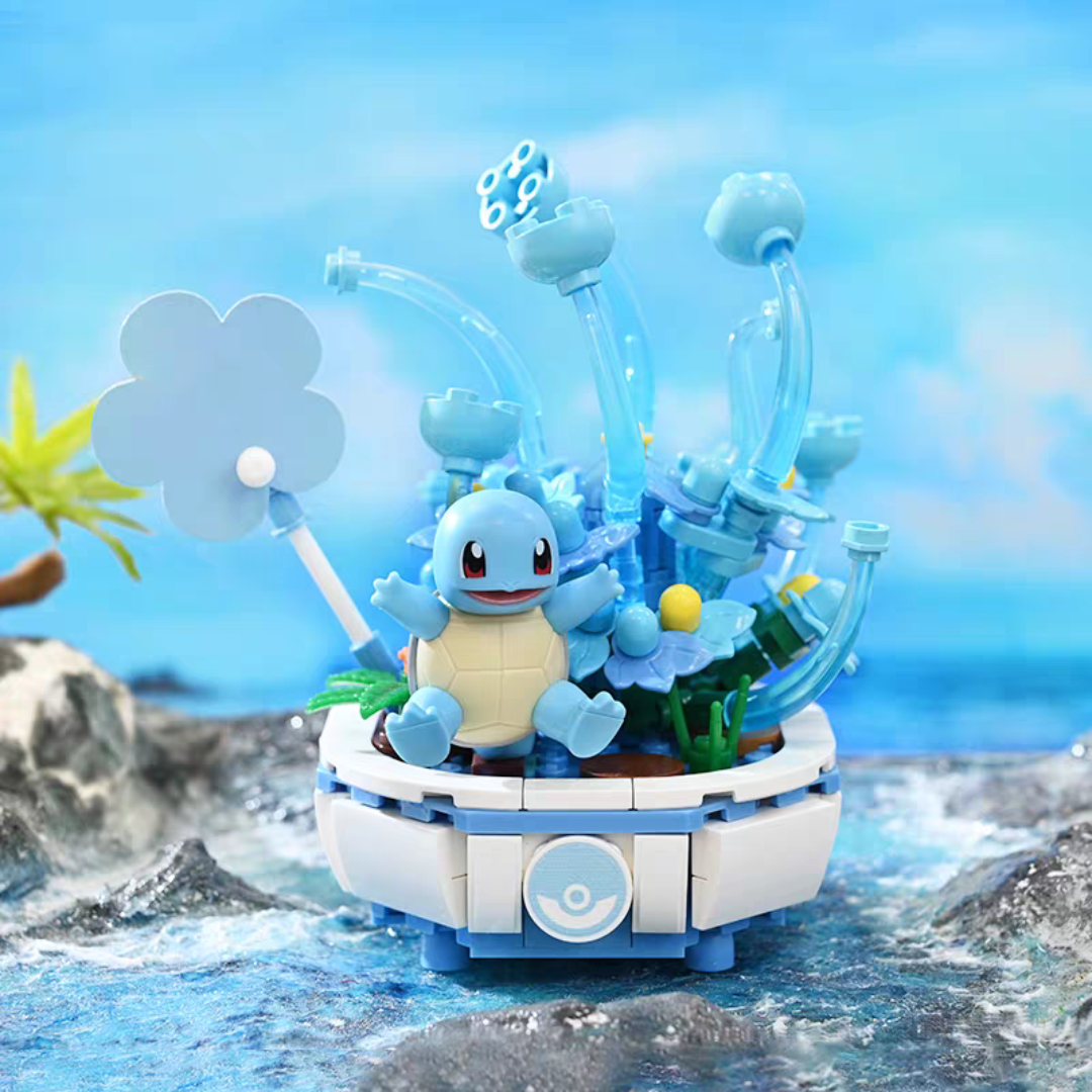 #313 Pokémon Series Building Blocks-Squirtle