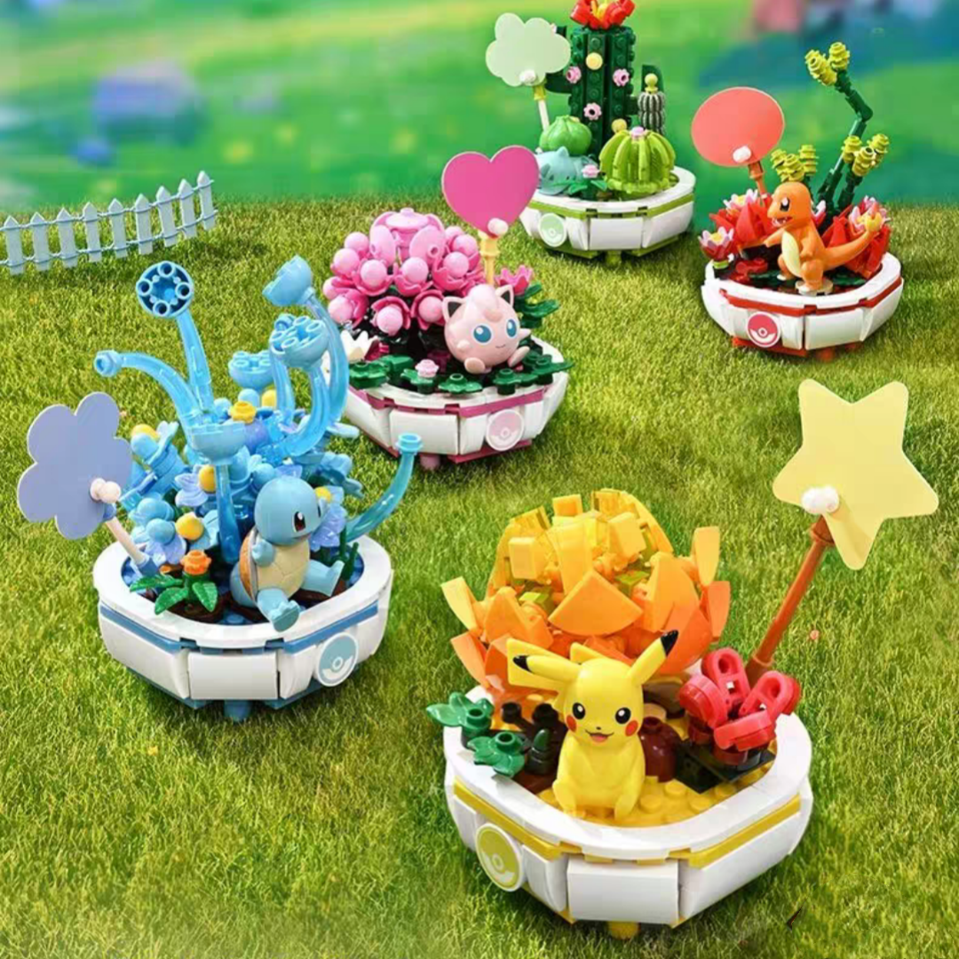 #316 Pokémon Series Building Blocks-Charmander