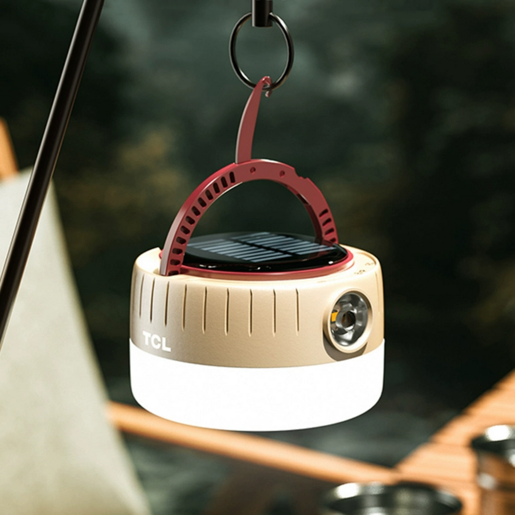 #S16 Solar Rechargeable LED Camping Lantern