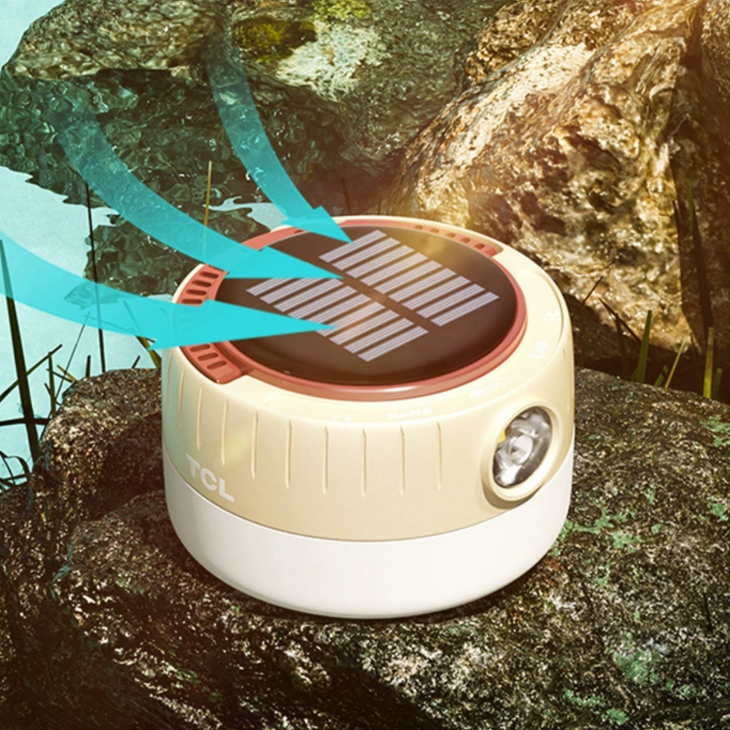 #S16 Solar Rechargeable LED Camping Lantern