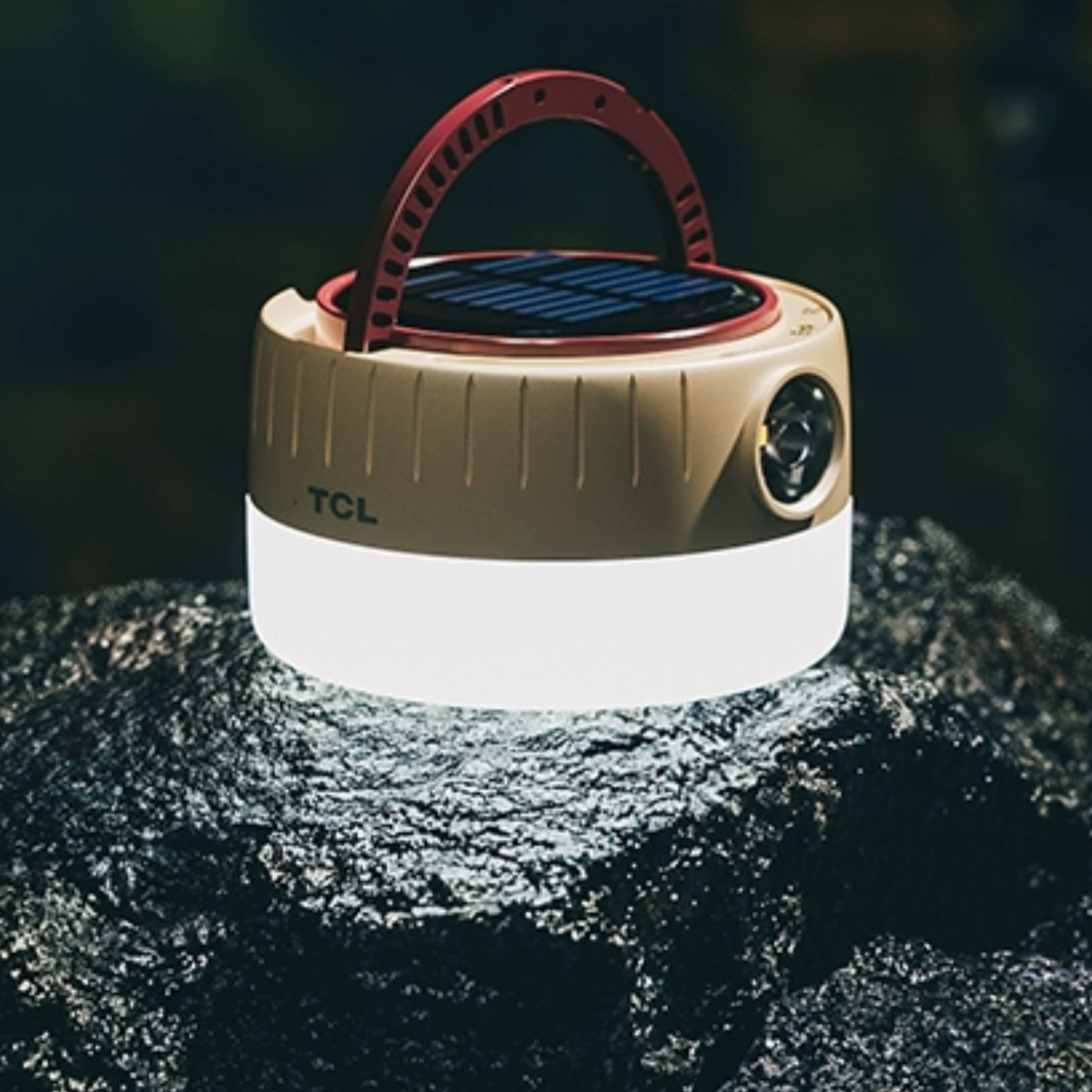 #S16 Solar Rechargeable LED Camping Lantern