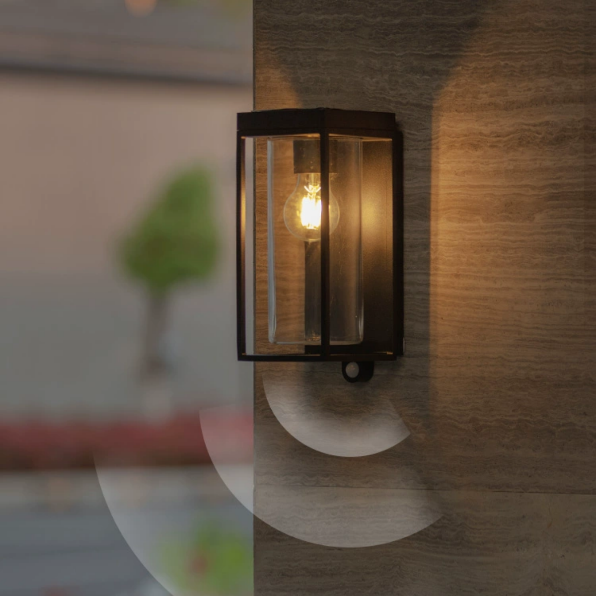 #S5 Rectangular Solar Waterproof Wall Lamp