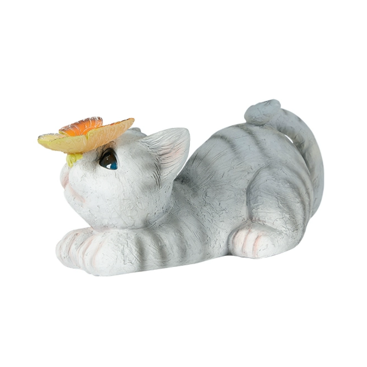 #S10 Solar Garden Figurines Outdoor Cat Statue
