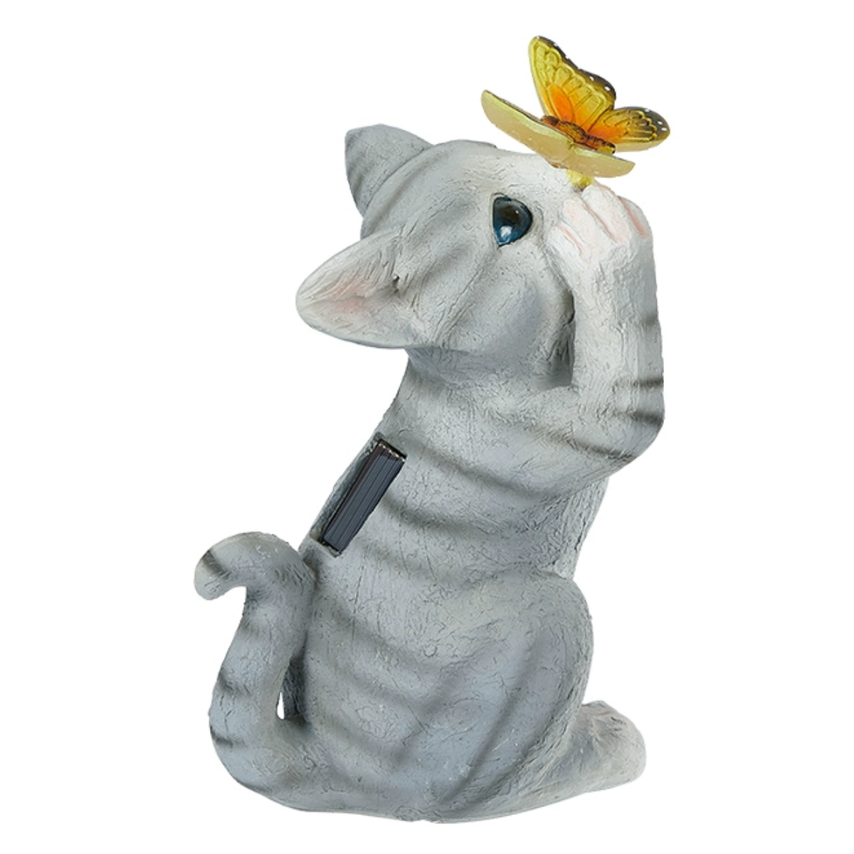 #S10 Solar Garden Figurines Outdoor Cat Statue