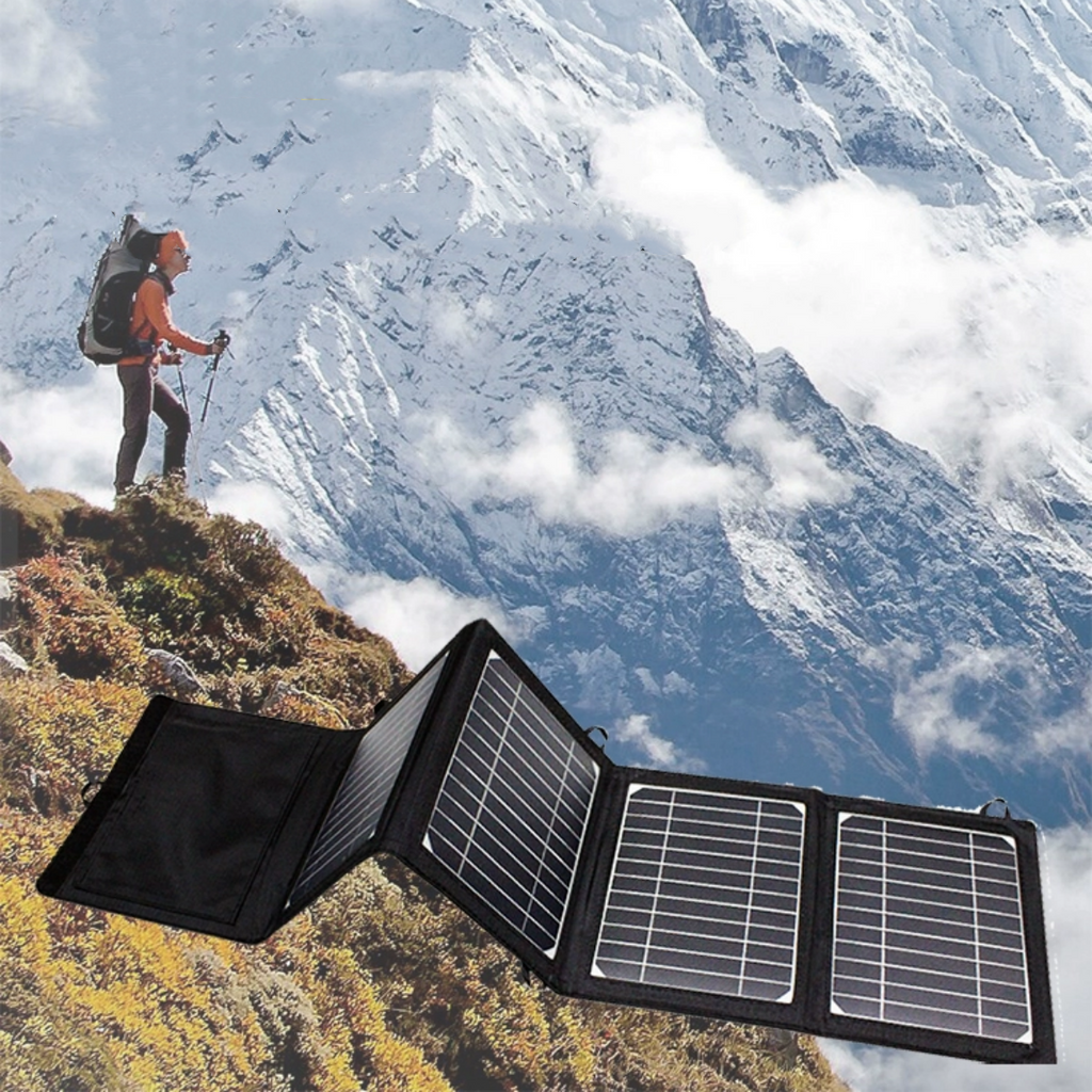 #S12 Solar Panel Charger for CPAP Battery 45 Watt