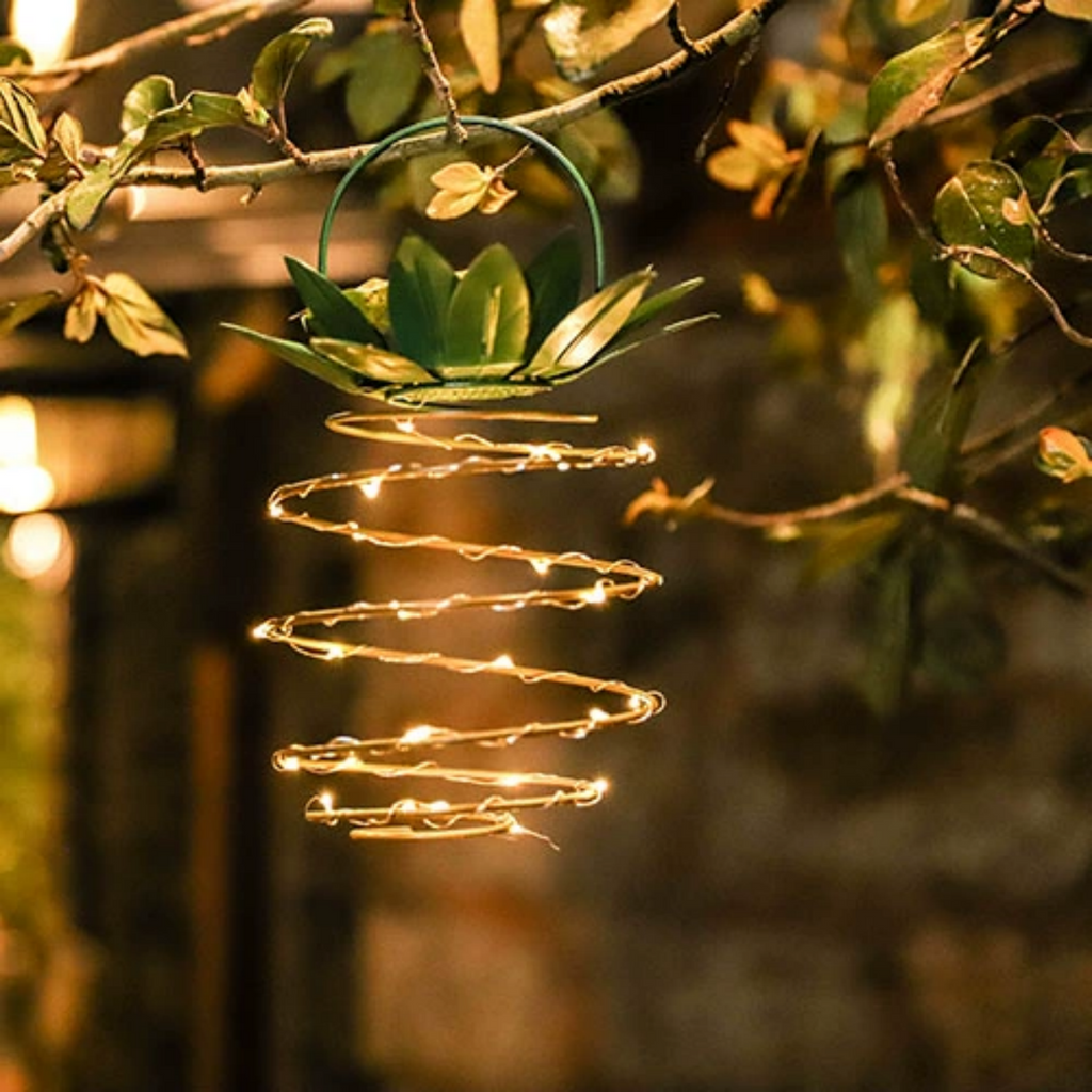 #S14 Solar Power Pineapple Lights