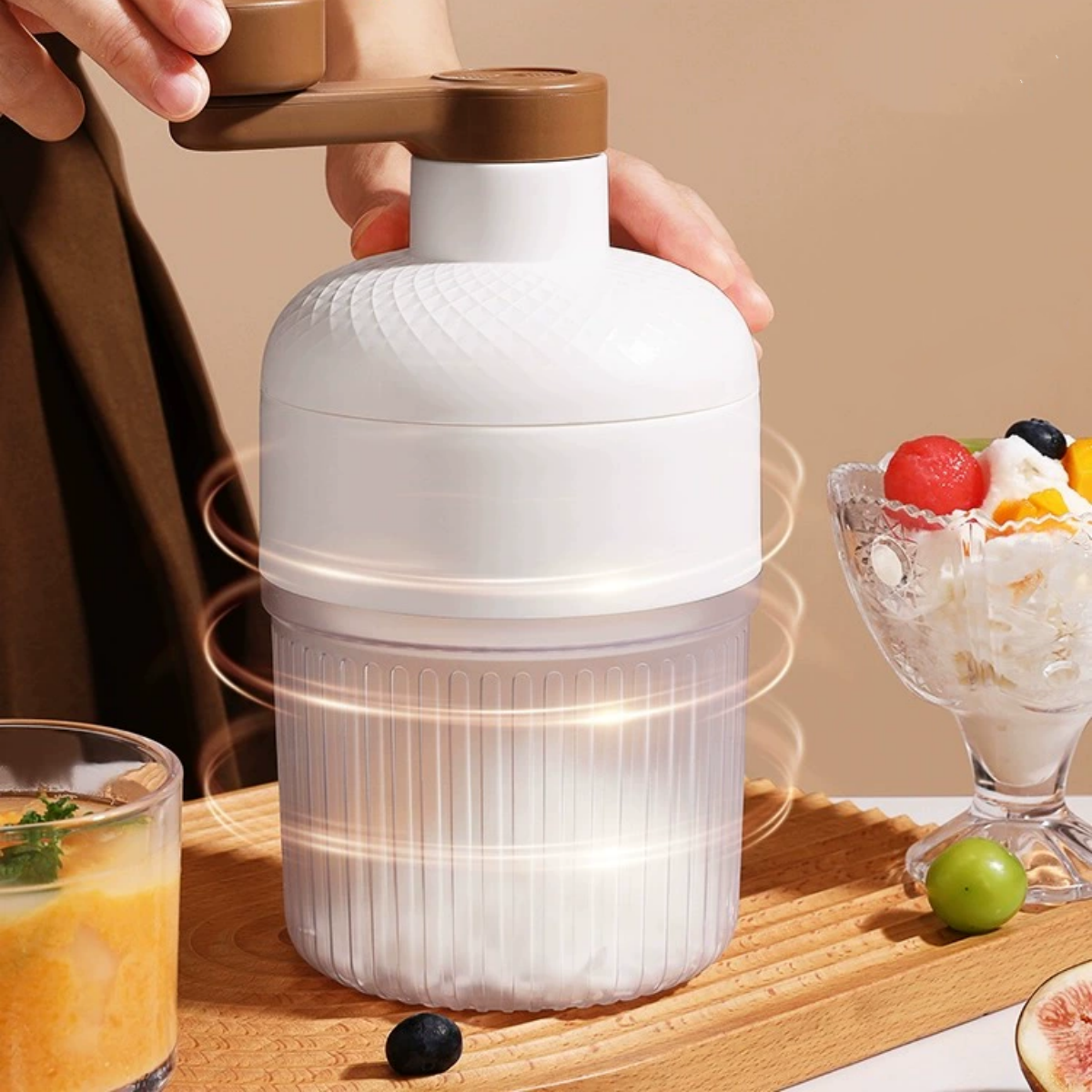 #C6 Small Manual Ice Crushers Household Hand