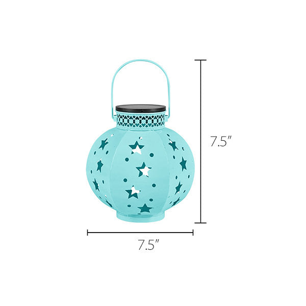 #S20 Star Solar Powered Metal Lamp