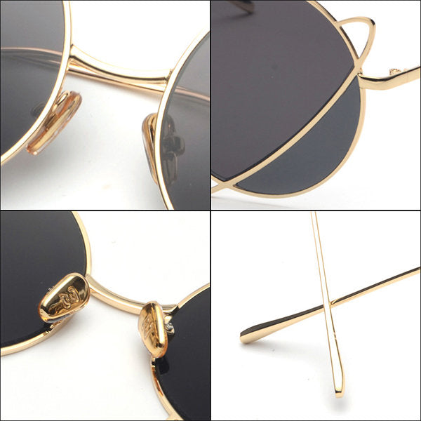 #J11 Saturn's Ring Sunglasses - Alloy Frame - Colorful Design