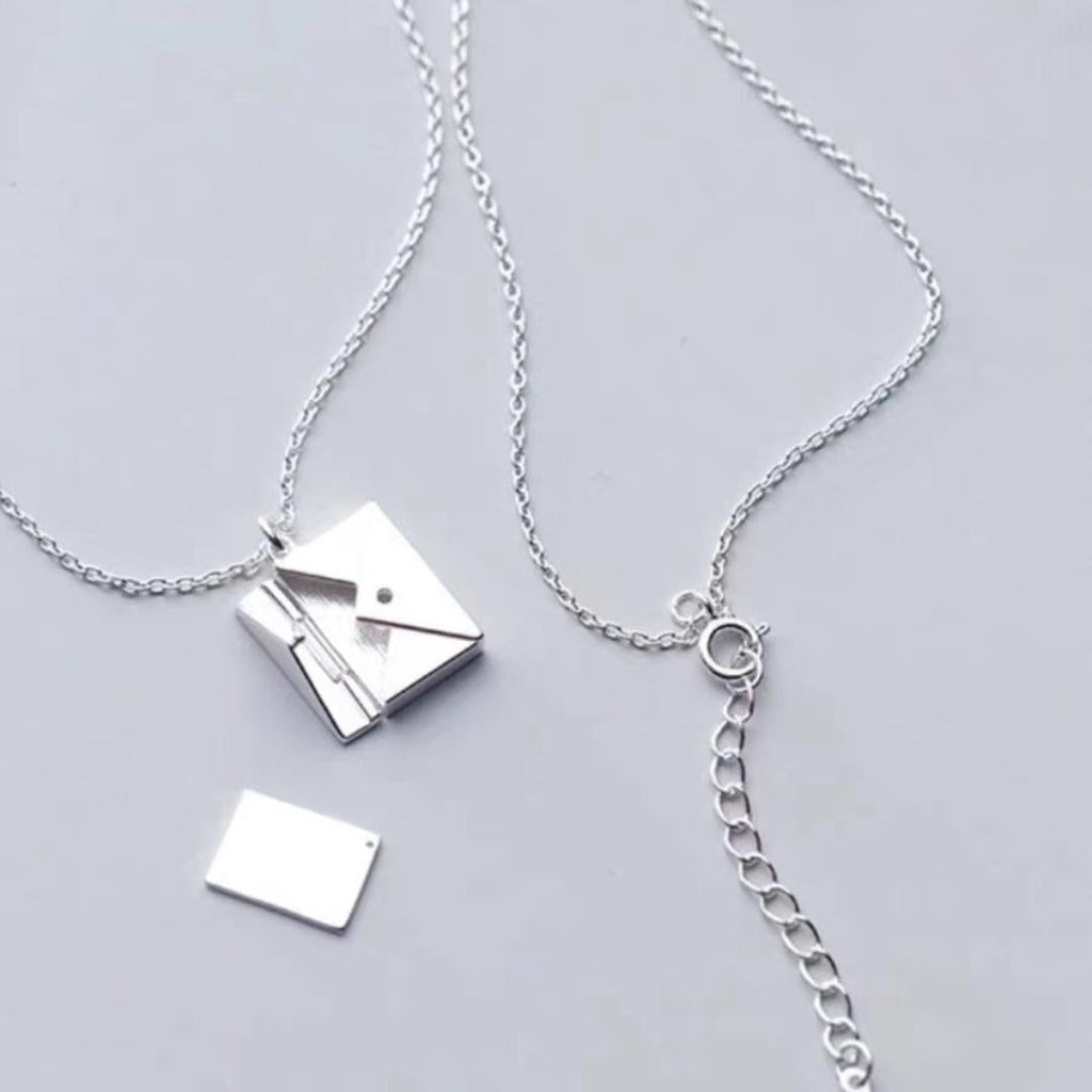 #300 Custom Engraved Love Letter Necklace